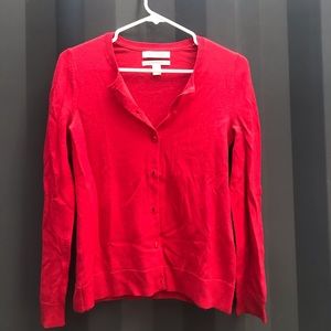 Ellen Tracy - Red Cardigan